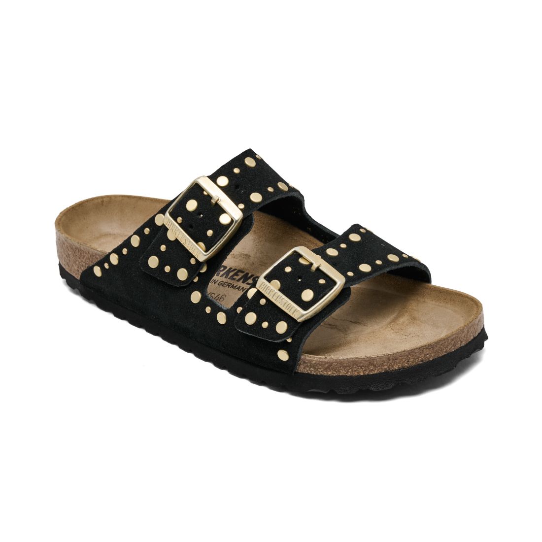 Birkenstock Women's Arizona Rivets Suede Leather Sandals from Finish Line
