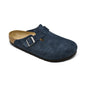 Birkenstock Men's Boston Suede Leather Birko-Flor Clogs from Finish Line