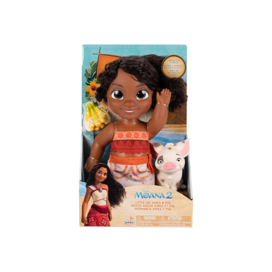 Moana 2 Little Sis Simea Pua Doll Set