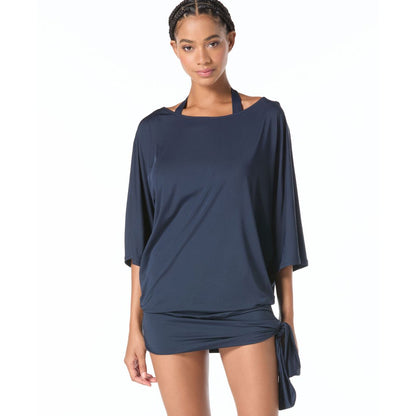 Michael Michael Kors Side-Tie Swim Cover-Up