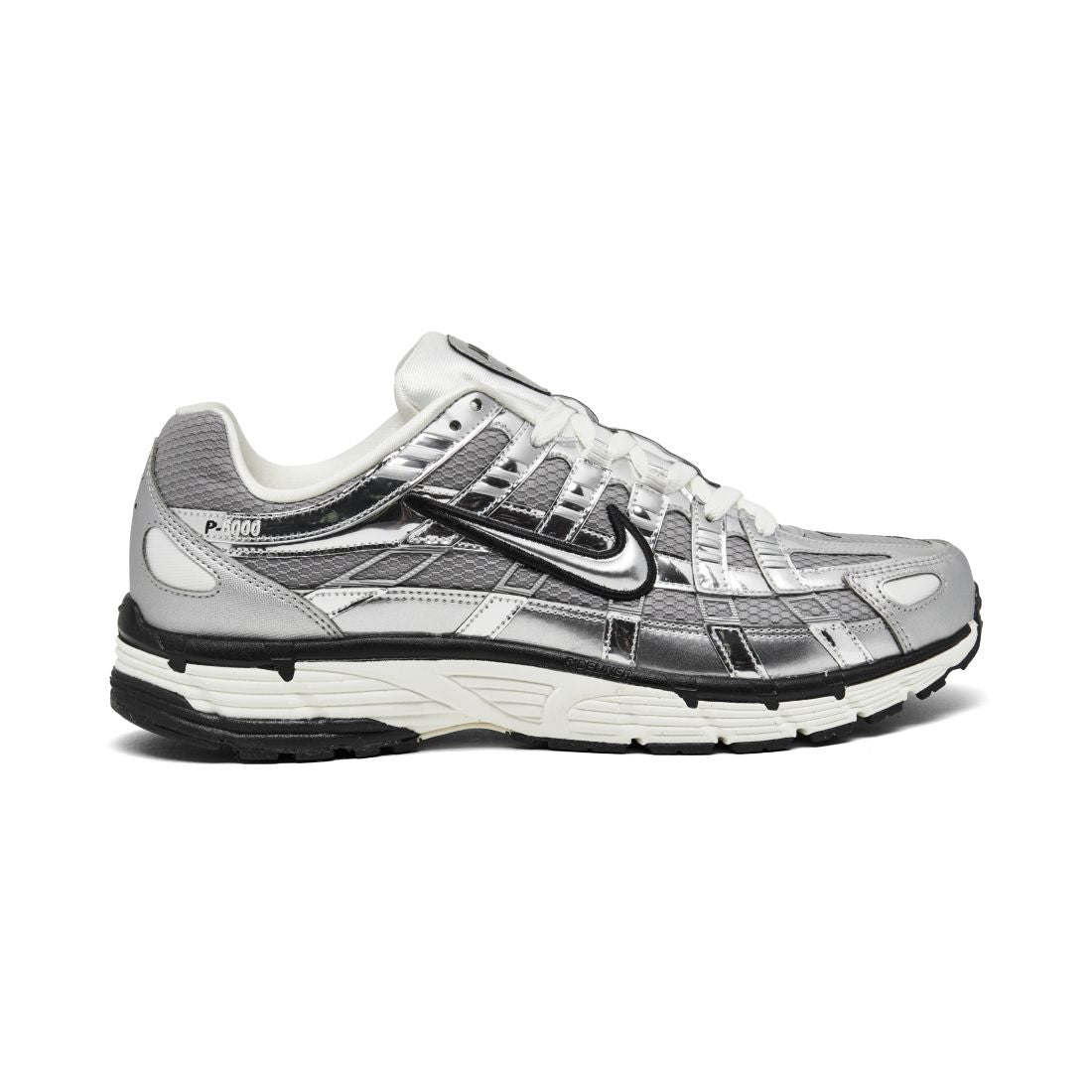 Nike Men's P-6000 Casual Sneakers from Finish Line - Metallic Silver, White