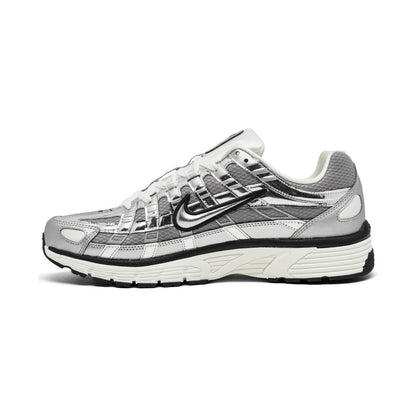Nike Men's P-6000 Casual Sneakers from Finish Line - Metallic Silver, White
