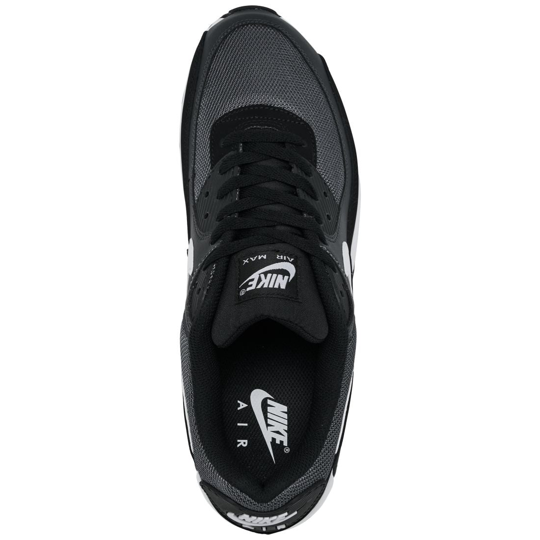 Nike Men's Air Max 90 Casual Sneakers from Finish Line - Black, White