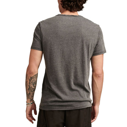 Lucky Brand Men's Venice Burnout Notch Short Sleeves T-shirt