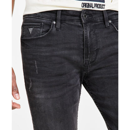 Guess Men's Distressed Slim Tapered Fit Jeans