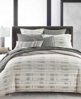 Broken Stripe 3-Pc. Comforter Set, King, Exclusively at Macy’s