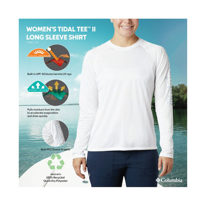 Columbia Women's Pfg Tidal Tee Ii Omni-Shade T-Shirt