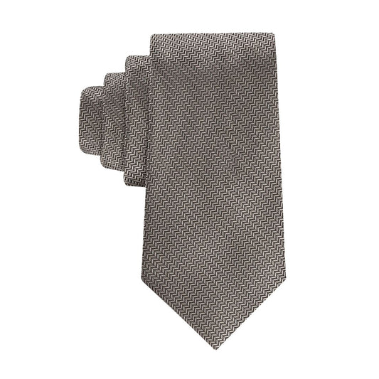 Calvin Klein Men's Mason Chevron Striped Tie