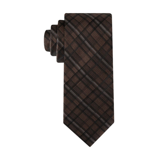 Calvin Klein Men's Addison Plaid Tie