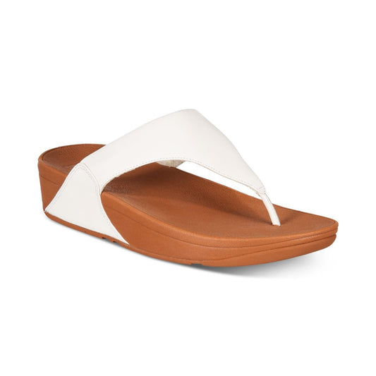 FitFlop Women's Lulu Leather Toe-Thongs Sandals