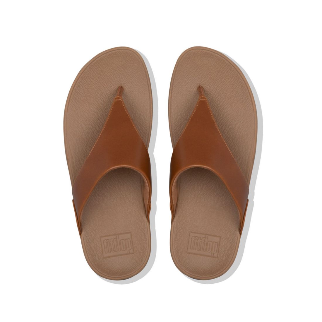 FitFlop Women's Lulu Leather Toe-Thongs Sandals