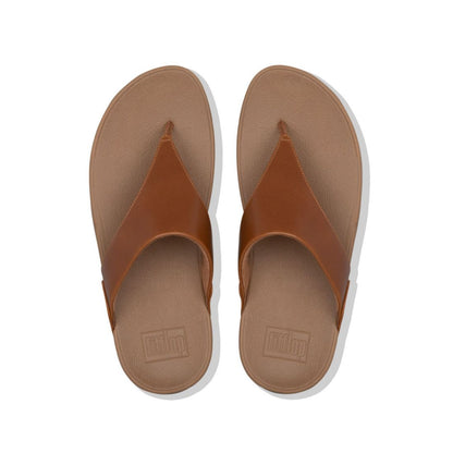 FitFlop Women's Lulu Leather Toe-Thongs Sandals