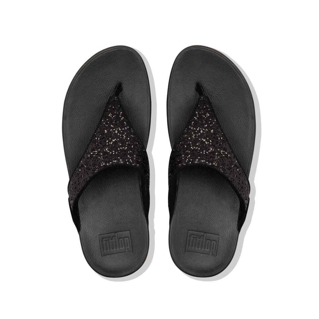 FitFlop Women's Lulu Glitter Toe-Thongs Sandal