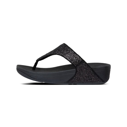 FitFlop Women's Lulu Glitter Toe-Thongs Sandal