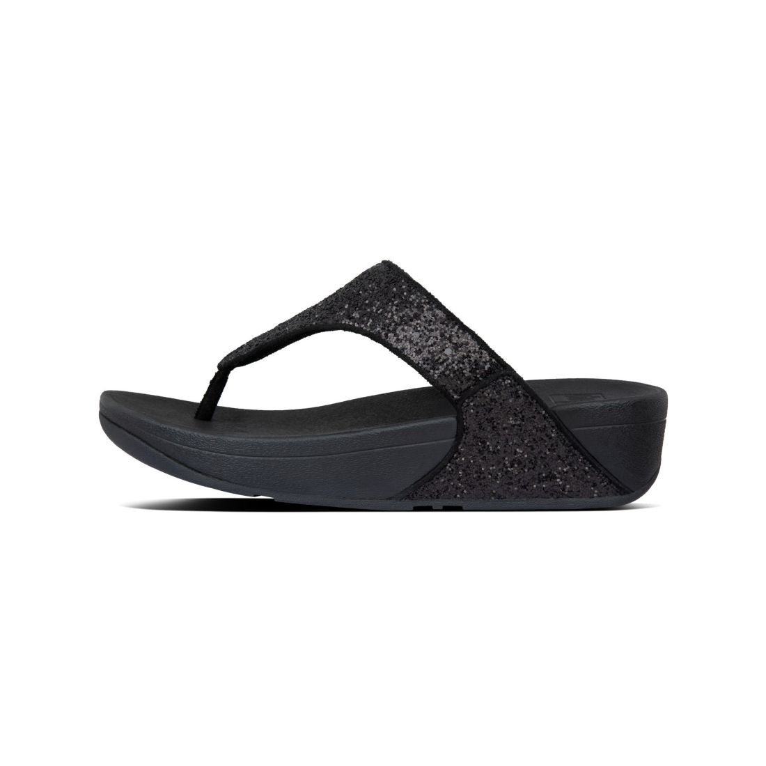 FitFlop Women's Lulu Glitter Toe-Thongs Sandal