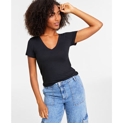 On 34th Women's Modal V-Neck T-Shirt, Created for Macy's
