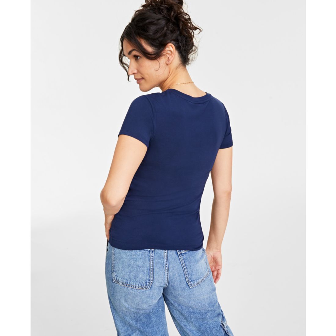 On 34th Women's Modal V-Neck T-Shirt, Created for Macy's