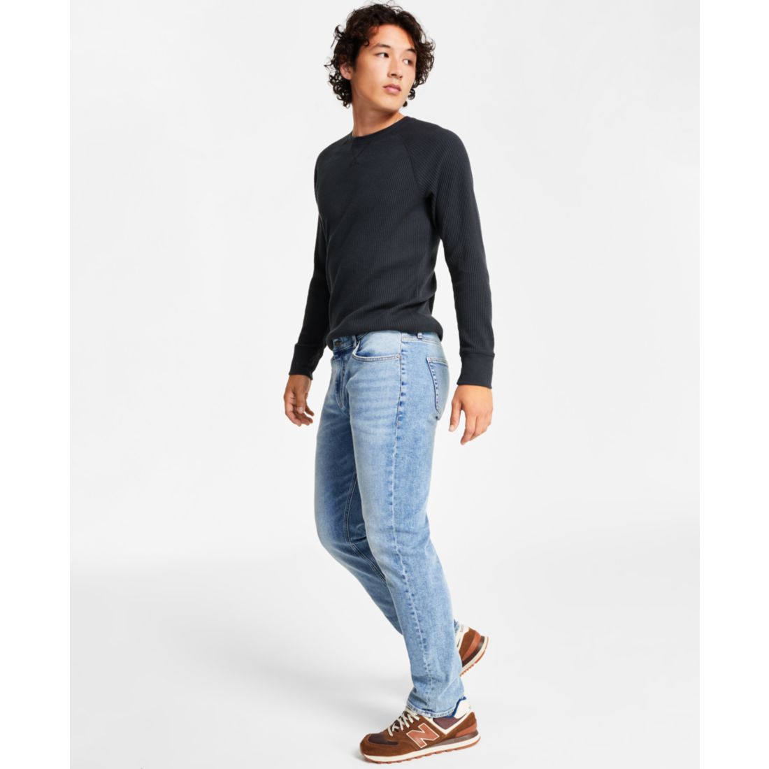 Sun + Stone Men's Durango Straight-Fit Jeans, Created for Macy's