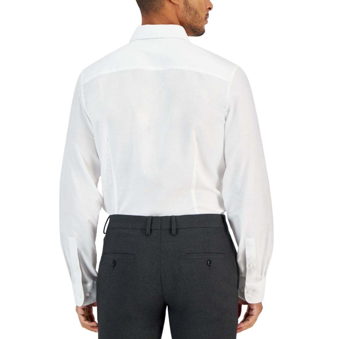 Bar Iii Men's Slim-Fit Diamond Dobby Dress Shirt, Created for Macy's