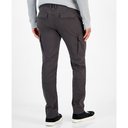 Sun + Stone Men's Garment-dyed Straight-Fit Morrison Tapered Cargo Pants, Created for Macy's
