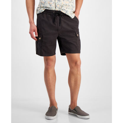Sun + Stone Men's Relaxed Fit 8" Cargo Shorts, Created for Macy's