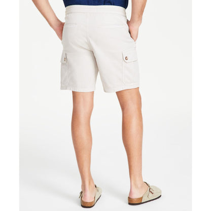 Sun + Stone Men's Relaxed Fit 8" Cargo Shorts, Created for Macy's