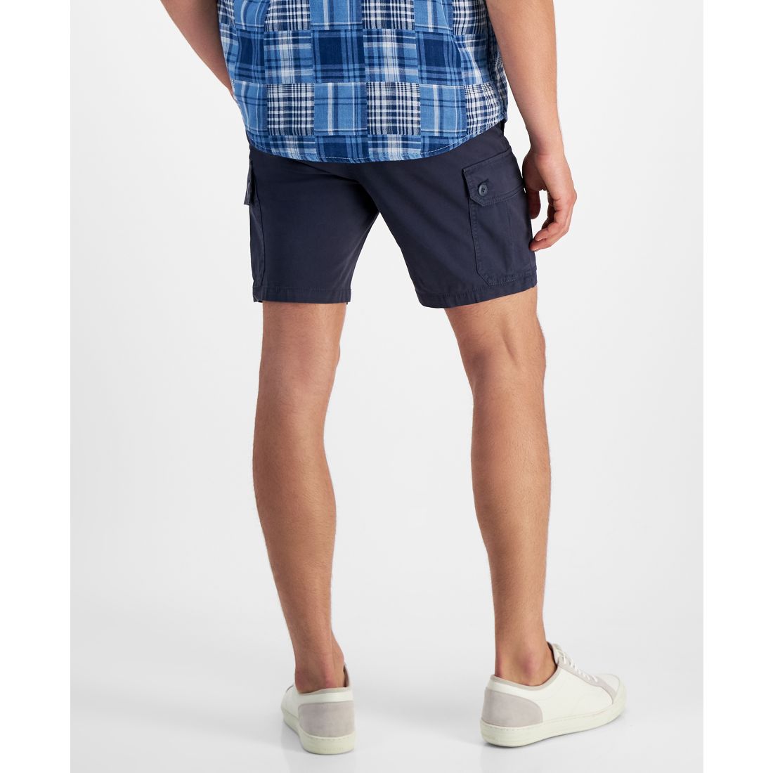 Sun + Stone Men's Relaxed Fit 8" Cargo Shorts, Created for Macy's