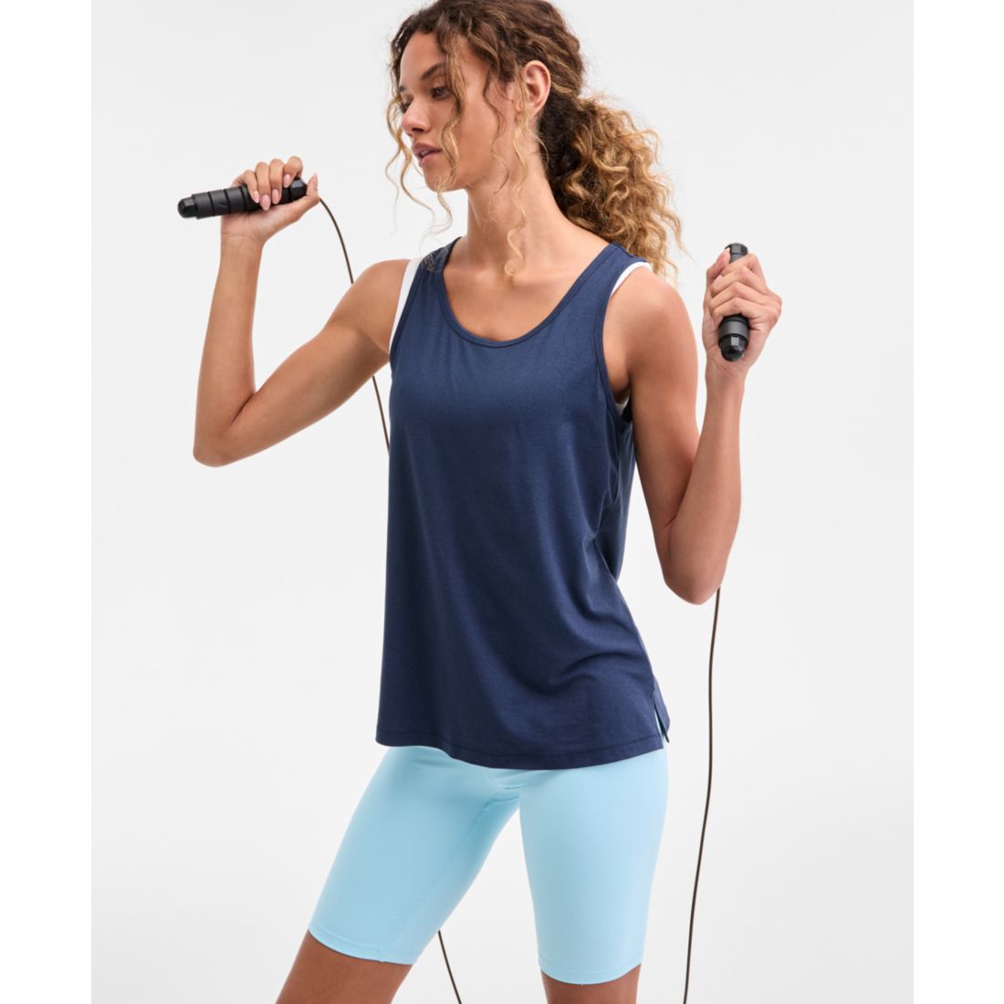 Id Ideology Women's Performance Racerback Muscle Tank Top, Created for Macy's