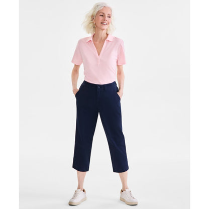 Style & Co Women's Mid-Rise Comfort Waist Capri Pants, Exclusively at Macy's
