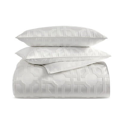 Hotel Collection Interlace Duvet Cover Set, Full/Queen, Exclusively at Macy's