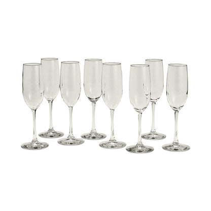 Arch Studio Stemmed Champagne Glasses, Set of 8, Exclusively at Macy's