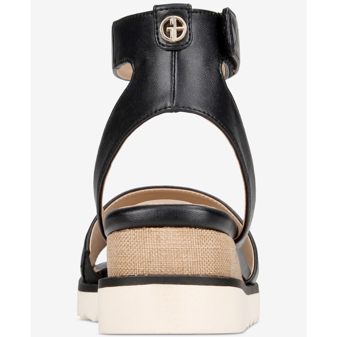 Giani Bernini Women's Constancia Ankle Strap Wedge Sandals, Created for Macy's
