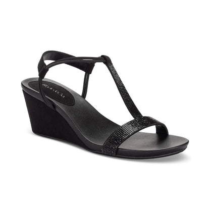Style & Co Women's Mulan Embellished Wedge Sandals, Created Macy's