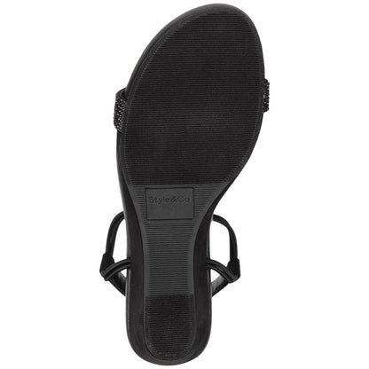 Style & Co Women's Mulan Embellished Wedge Sandals, Created Macy's