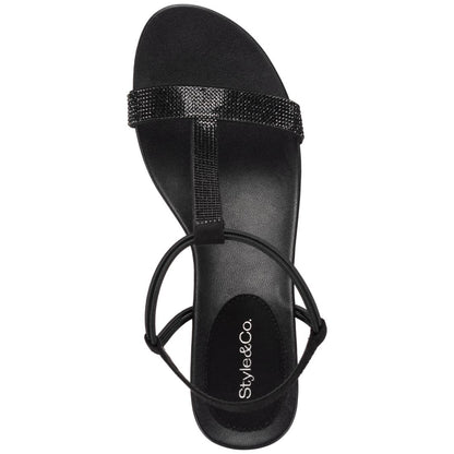 Style & Co Women's Mulan Embellished Wedge Sandals, Created Macy's