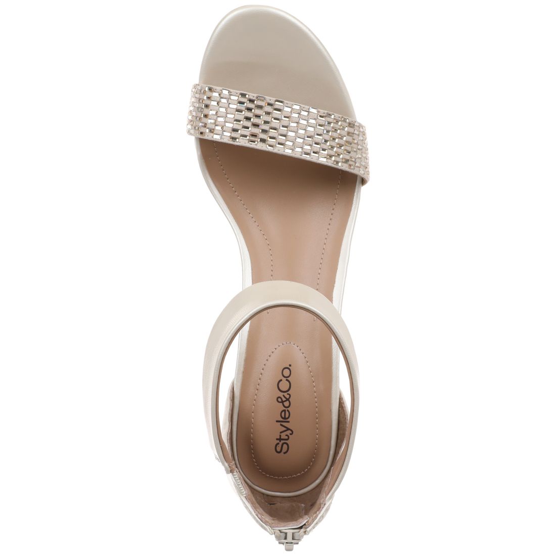 Style & Co Women's Phillys Two-Piece Evening Sandals, Created for Macy's