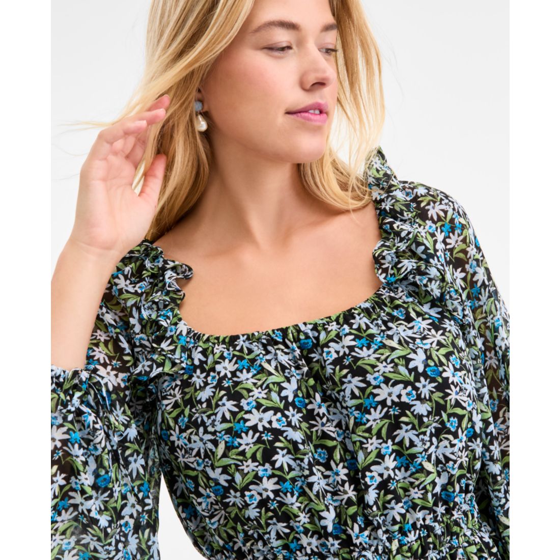 On 34th Women's Floral Femme Midi Dress, Exclusively at Macy's