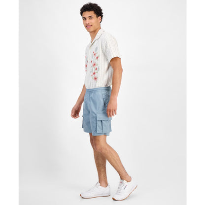 Sun + Stone Men's Nylon 7" Cargo Shorts, Exclusively at Macy's