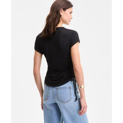 I.n.c. International Concepts Women's Side-Tie T-Shirt, Exclusively at Macy's