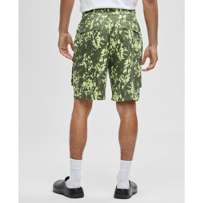 Mode of One Men's Abstracted Floral Regular-Fit Printed 9" Cargo Shorts, Macy's Exclusive