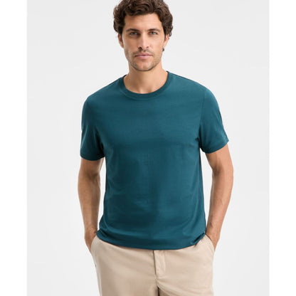 Alfani Men's Mercerized Cotton Short Sleeve Crewneck T-Shirt, Created for Macy's