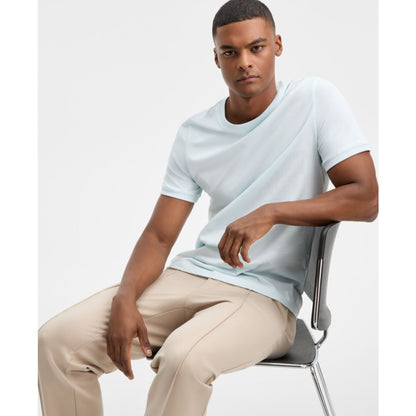Alfani Men's Mercerized Cotton Short Sleeve Crewneck T-Shirt, Created for Macy's