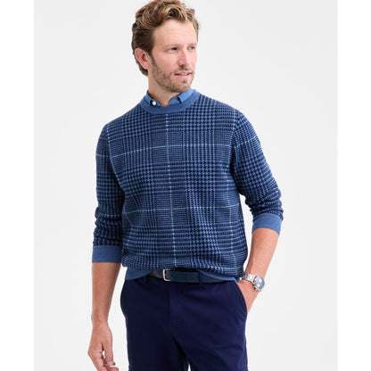 Club Room Men's Glen Plaid Sweater, Macy's Exclusive