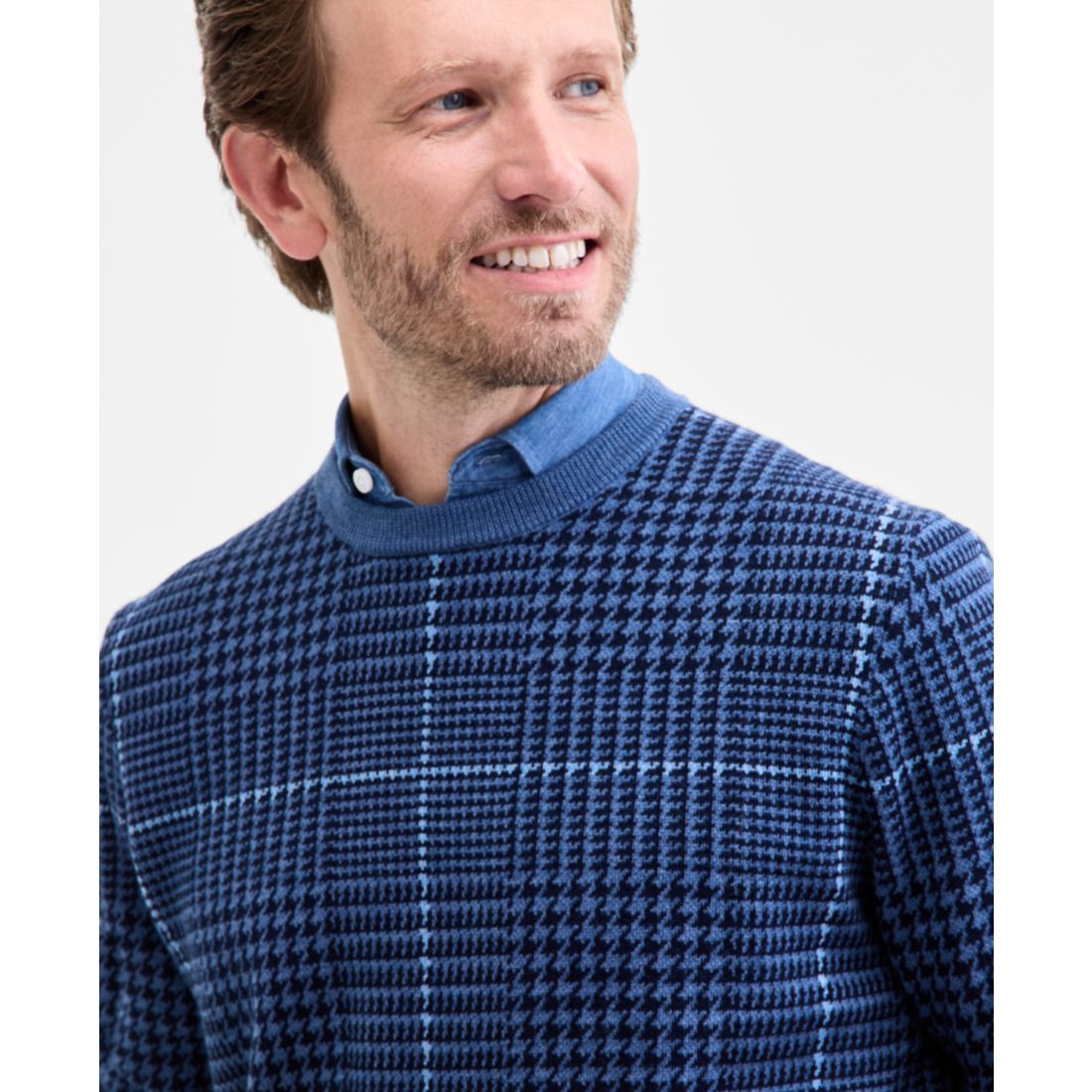 Club Room Men's Glen Plaid Sweater, Macy's Exclusive