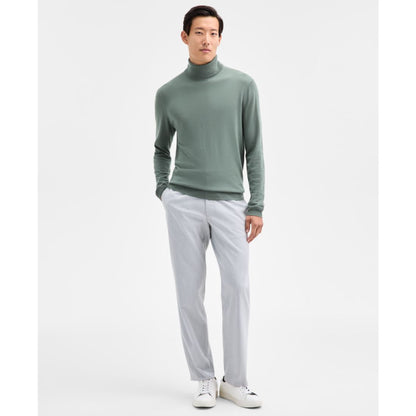 Alfani Men's Merino Wool-Blend Turtleneck Sweater, Created for Macy's