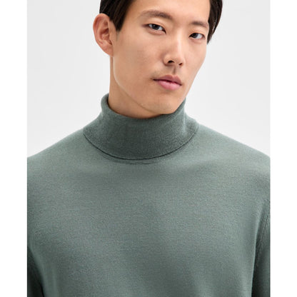 Alfani Men's Merino Wool-Blend Turtleneck Sweater, Created for Macy's