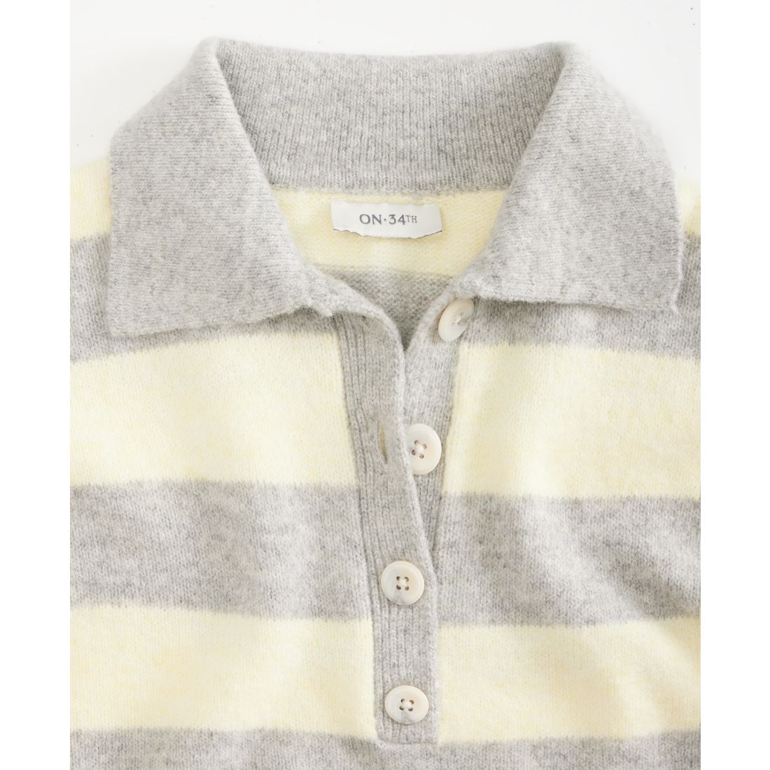 On 34th Women's Striped Rugby Sweater, Macy's Exclusive