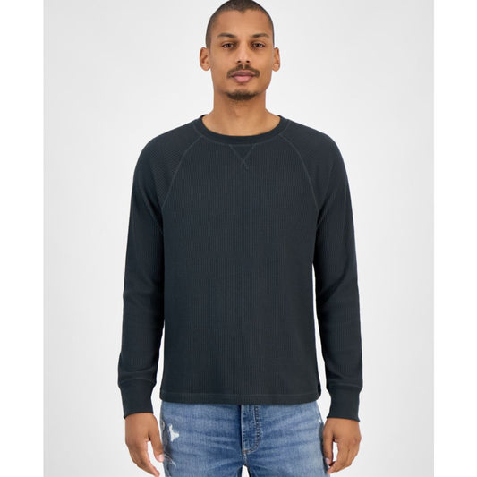 Sun + Stone Men's Waffle-Knit Thermal Shirt, Macy's Exclusive