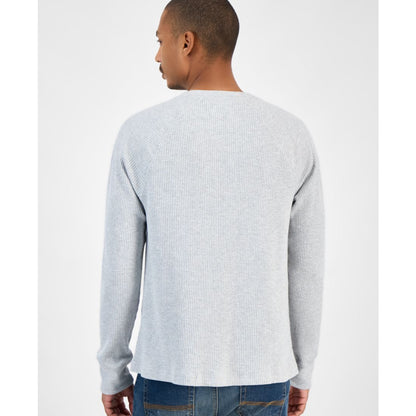 Sun + Stone Men's Waffle-Knit Thermal Shirt, Macy's Exclusive