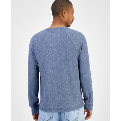 Sun + Stone Men's Waffle-Knit Thermal Shirt, Macy's Exclusive